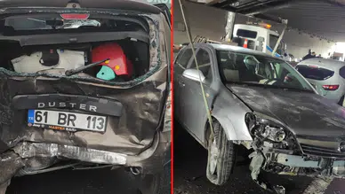 Trabzon'da zincirleme kaza: 25 araç birbirine girdi! Çok sayıda yaralı!
