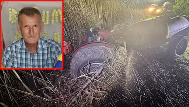 İlaçlamaya gittiği elma bahçesinde can verdi!