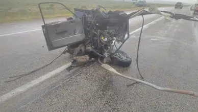Ankara'da korkunç kaza