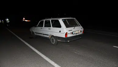 Kütahya'da feci kaza! Otomobilin çarptığı yaya can verdi!