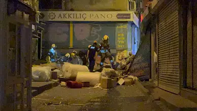 İstanbul’da Beyoğlu'nda korkutan patlama