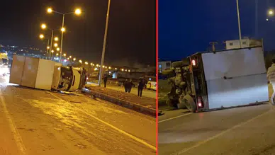 Siirt Kurtalan'da ticari araç ile kamyonet çarpıştı: 2 yaralı