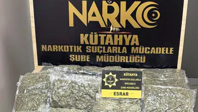 Kütahya'da uyuşturucu operasyonunda 4 şüpheli tutuklandı