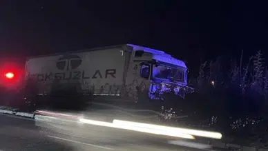 Giresun'da feci kaza: Tır sürücüsü öldü