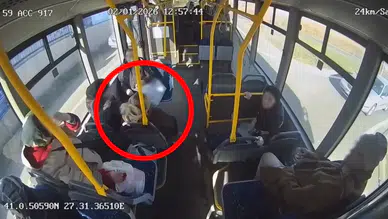 Tekirdağ’da halk otobüsü şoförü saniyelerle yarıştı: Kalp krizi geçiren yolcuyu kurtardı!