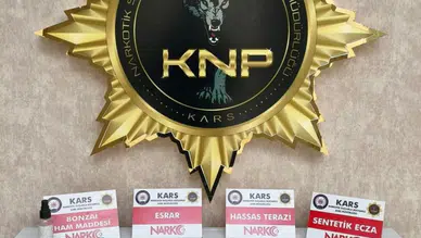 Kars’ta uyuşturucu operasyonu : 2 kişi tutuklandı