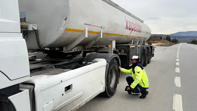 Bilecik'te kış lastiği uygulaması denetimleri gerçekleştirildi