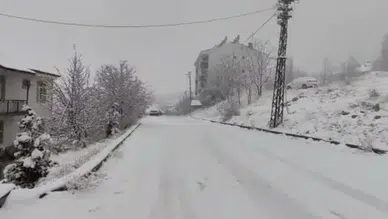 Tunceli'de çatıdan kar kütlesi düştü : 2 jandarma yaralandı
