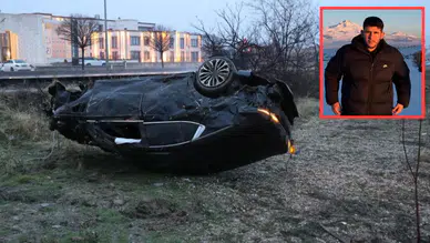 Nevşehir Ürgüp'te otomobil takla attı : 18 yaşındaki sürücü öldü