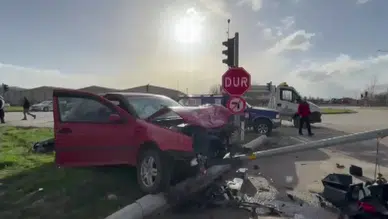 Amasya'da kaza : 2 kişi yaralandı