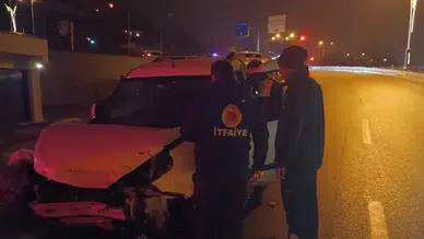 Van'da trafik kazası : 1 kişi yaralandı