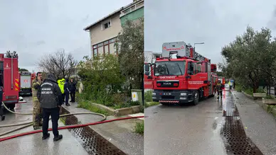 İzmir'de yangın : 1 kişi hayatını kaybetti