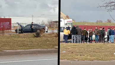 Afyonkarahisar'da zincirleme kaza : 3 kişi yaralandı