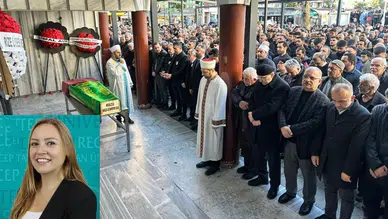 Oturduğu binanın 10. katından düşen akademisyen son yolculuğuna uğurlandı