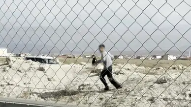 Aksaray'da polisin dur ihtarına uymadı : Önce aracıyla sonra yaya olarak kaçtı