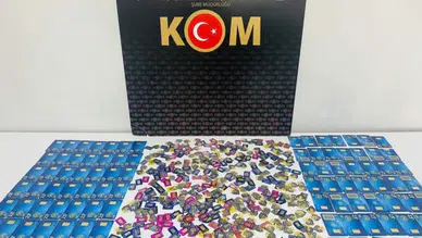 Niğde'de kaçakçılık operasyonu : 5,5 milyon TL değerinde sahte altın yakalandı