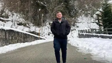 Trabzon'da uçuruma yuvarlanan aracın sürücüsü öldü