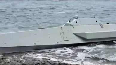 Ordu Ünye'de sahilde insansız deniz aracı bulundu