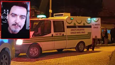 Amasya’da 41 yaşındaki adam evinde ölü bulundu