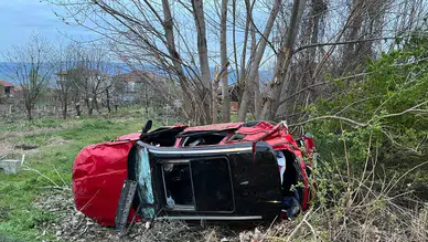 Tokat Erbaa'da kaza : 2 kardeş yaralandı