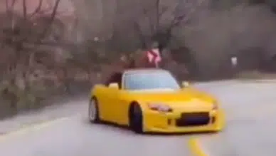 Bursa’da drift yapan sürücü sosyal medya devriyesine yakalandı