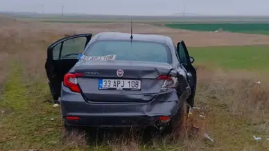 Afyonkarahisar'da otomobil tarım arazisine girdi, 5 kişi yaralandı