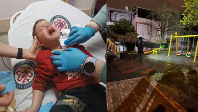 İzmir'de parkta dehşet anları : 2 yaşındaki çocuk bıçaklandı