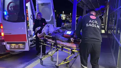 Kütahya'da alkollü şahısların kavgasında 1'i ağır 2 kişi yaralandı