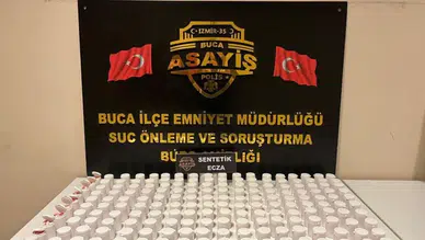 İzmir'de uyuşturucu operasyonu : 10 bin 854 sentetik hap ele geçirildi
