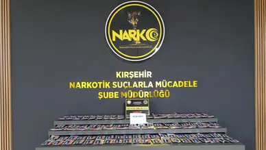 Kırşehir’de uyuşturucu operasyonu : 4 şüpheli tutuklandı