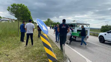 Çanakkale'de otomobiller çarpıştı : 2 ölü, 3 yaralı