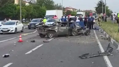 Kütahya'da feci kaza : 17 yaşındaki genç hayatını kaybetti