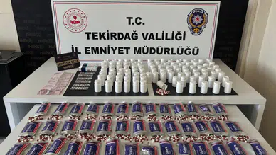 Tekirdağ'da uyuşturucu operasyonu : 3 kişi tutuklandı