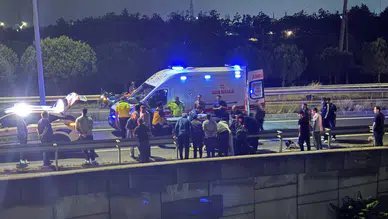 Tekirdağ'da otomobil ile motosiklet çarpıştı : 2 yaralı