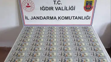 Iğdır’da sahte dolar operasyonu : 100 adet 100’lük banknot ele geçirildi