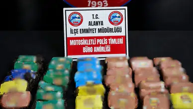 Alanya'da 4 kilo uyuşturucu ele geçirildi