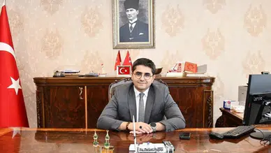Yeni kaymakam Dr. Serhat Doğan Eğirdir'de görevine başladı