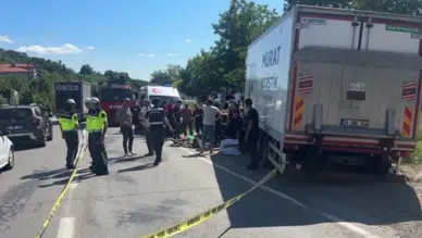 Bartın'da pat pat ile kamyon çarpıştı : 1 ölü
