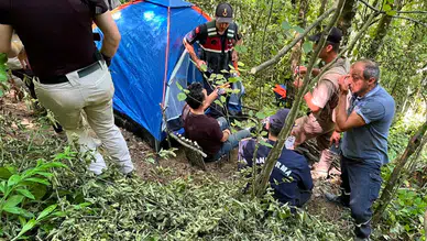 Bartın'da kayıp şahıs 16 saat sonra ormanlık alanda bulundu