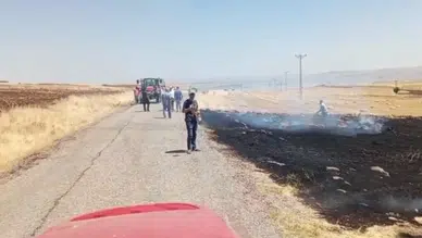 Tunceli Çemişgezek'te yangın : Ekipler kontrol altına aldı