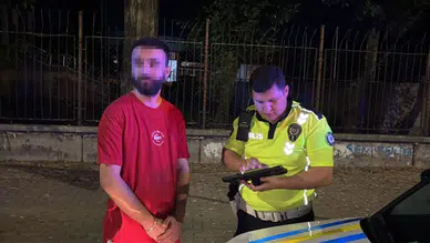 Aksaray'da polisten kaçan alkollü sürücüye 227 bin lira ceza yazıldı