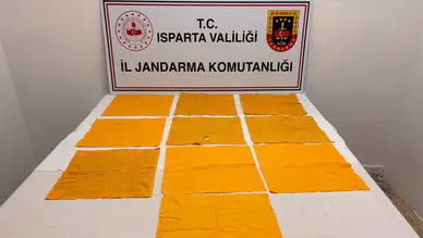 Isparta'da 64 bin kullanımlık sentetik uyuşturucu ele geçirildi