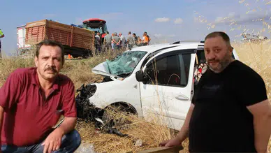 Amasya'da cenaze dönüşü feci kaza : 3 ölü, 3 yaralı