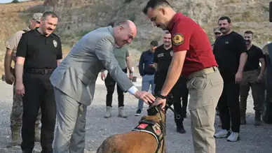 Narkotik köpeği Jardi'den büyük başarı : 2026'da üçüncü kez Türkiye birincisi oldu