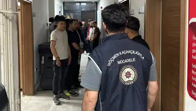 Artvin’de göçmen kaçakçılığı operasyonu: 56 düzensiz göçmen yakalandı