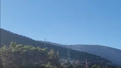 Isparta Eğirdir'de yangın : 10 hektarlık alan zarar gördü