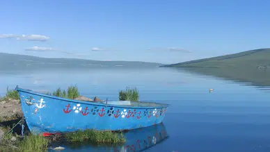 Ardahan'da yağış etkisi : Çıldır Gölü'nde su seviyesi zirvede
