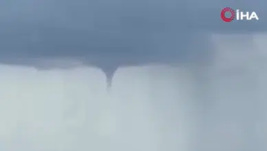 Karadeniz'de dev hortum oluştu