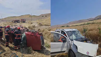 Çankırı'da feci kaza : 3 kişi öldü, 4 kişi yaralandı