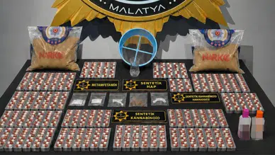 Malatya'da sokak satıcılarına uyuşturucu operasyonu : 7 tutuklama